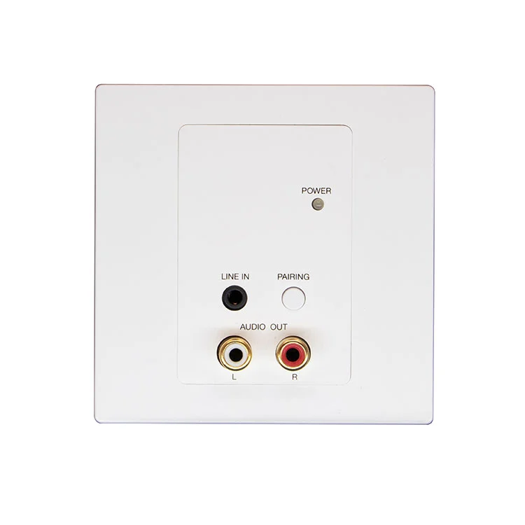 Panel audio 2ch RCA Bluetooth Dante