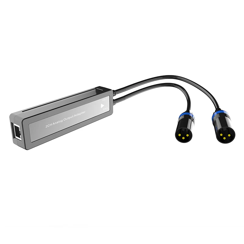 Dante 2 Ch Analog Analog Output Adapter Antarmuka