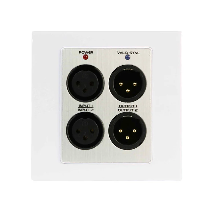 Dante Interface dengan MIC Line 2 Inputs X 2 Output